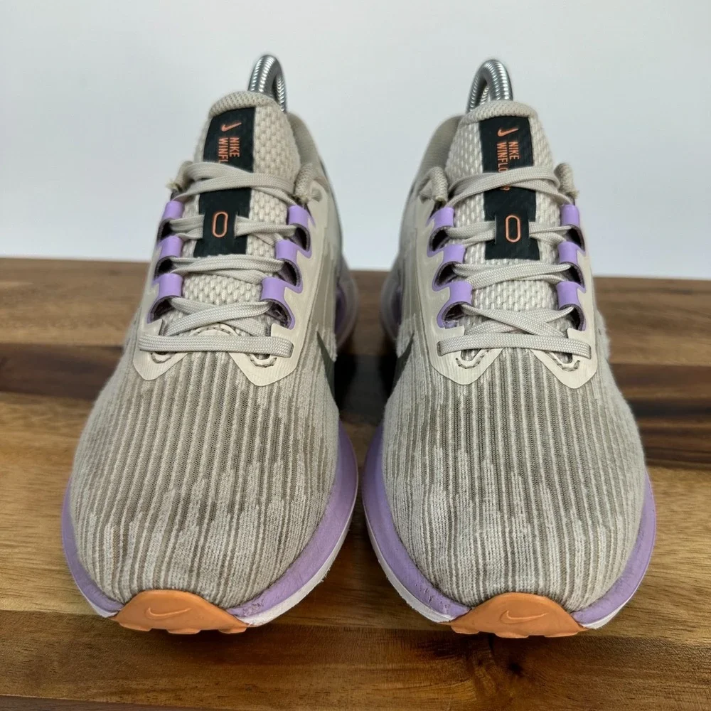 Womens Nike Winflo 9 Ivory Athletic Athletic Running Sneakers Shoes Size 6 M GUC - Picture 3 of 8